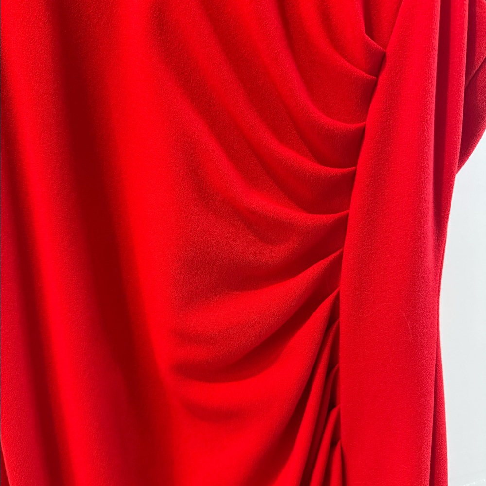 LK Bennett Red Midi Dress size 6 - Picture 3 of 10